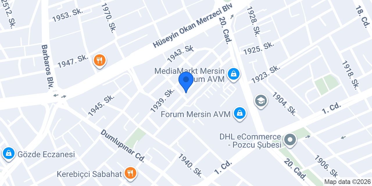 Yücesoy Mobilya konumu