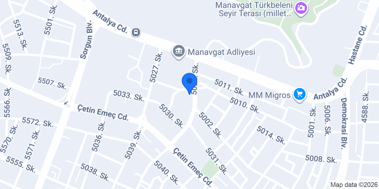 Av. Hatice KILINÇ konumu