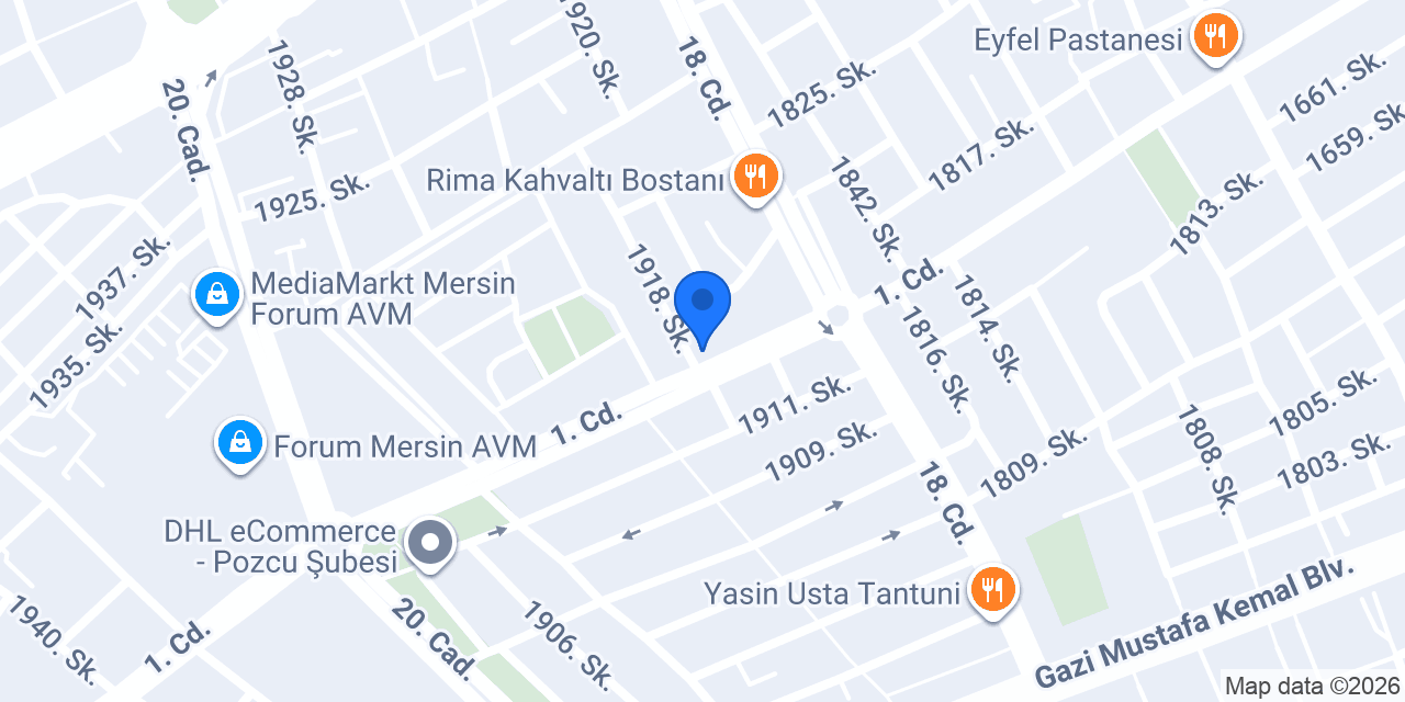 Diş Hekimi Şule Erden konumu