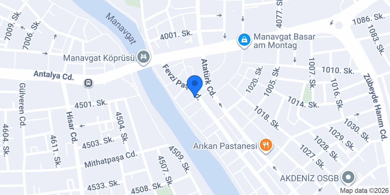 Zirve Kuaför konumu