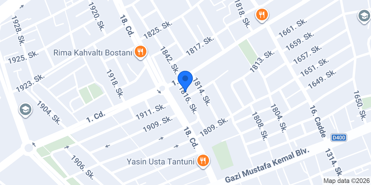 SRS BAY BAYAN TERZİ konumu