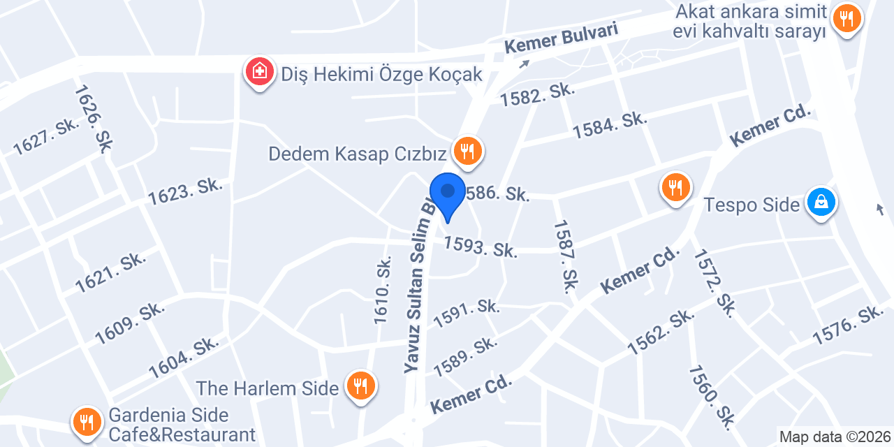 Rent a car konumu