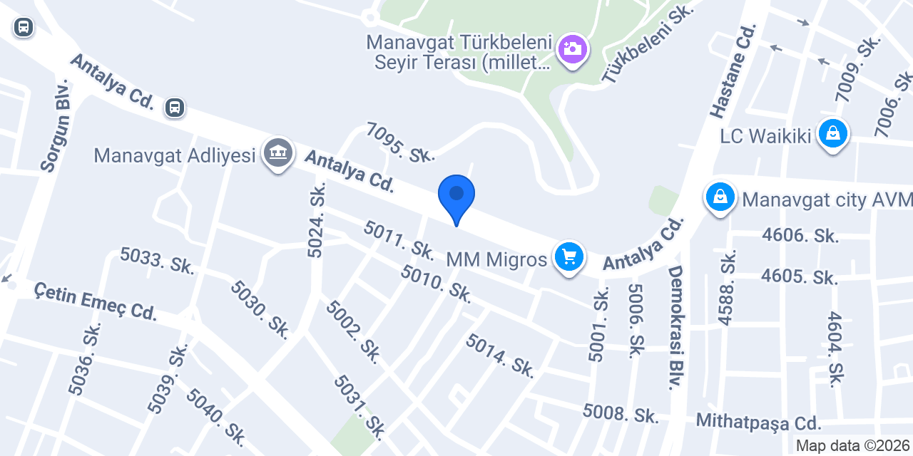 Mazı Optik konumu