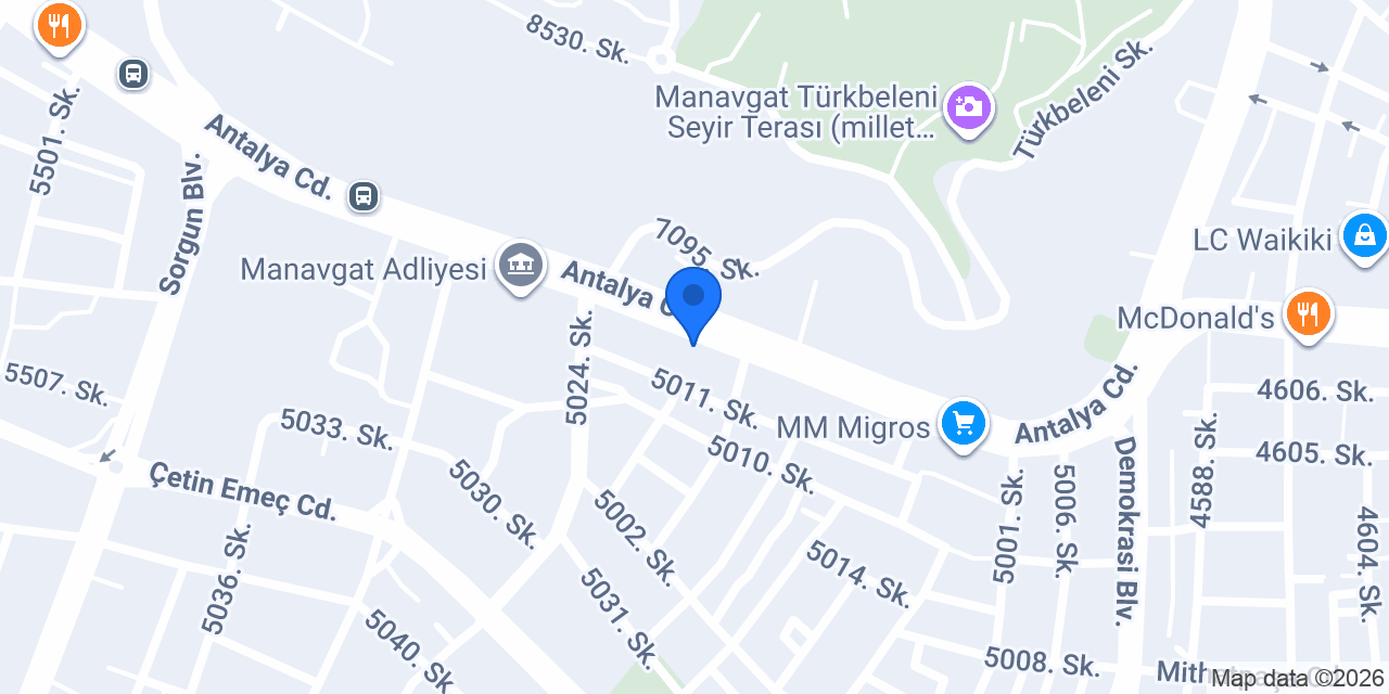 ISIS Tur. Hijyen Dan. Çevre Sağ. Tic. Ltd. Şti. konumu