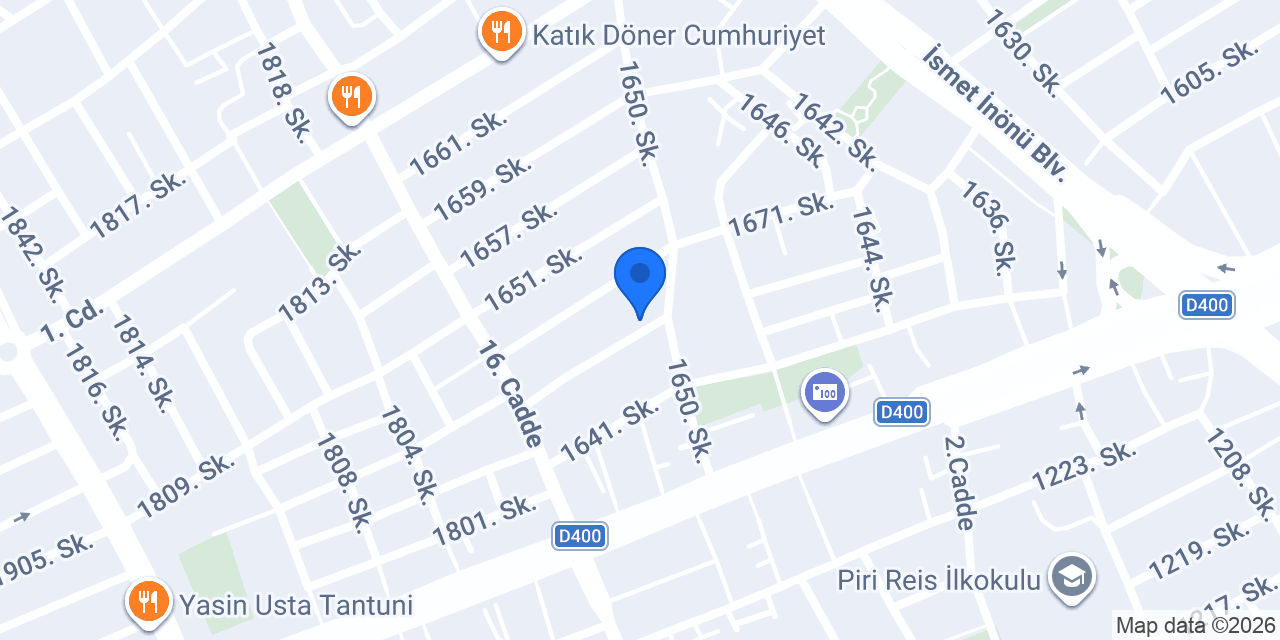 MERSİN CAFETORYUM İNTERNET CAFE konumu