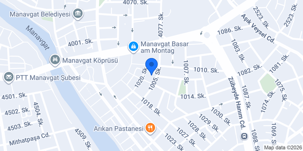 ByÇelik Balık Evi konumu