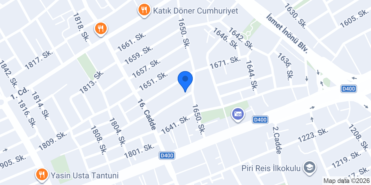 Kuaför İlhan konumu