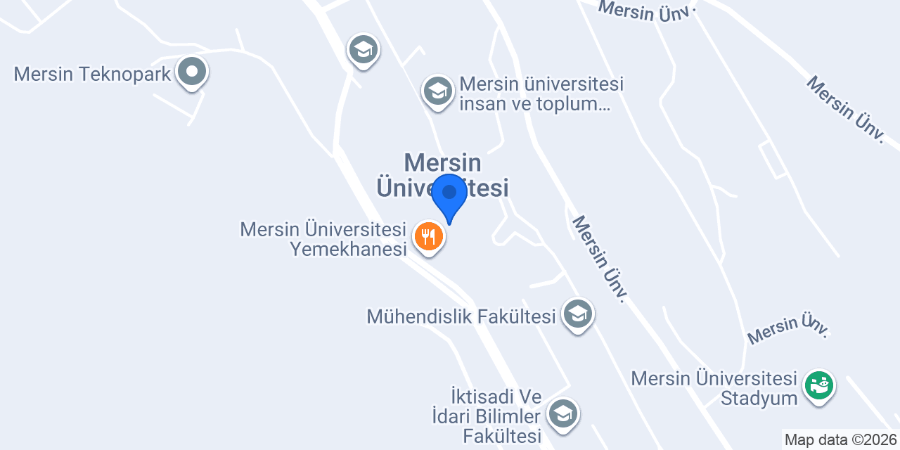 Coffy Mersin Üniversitesi konumu