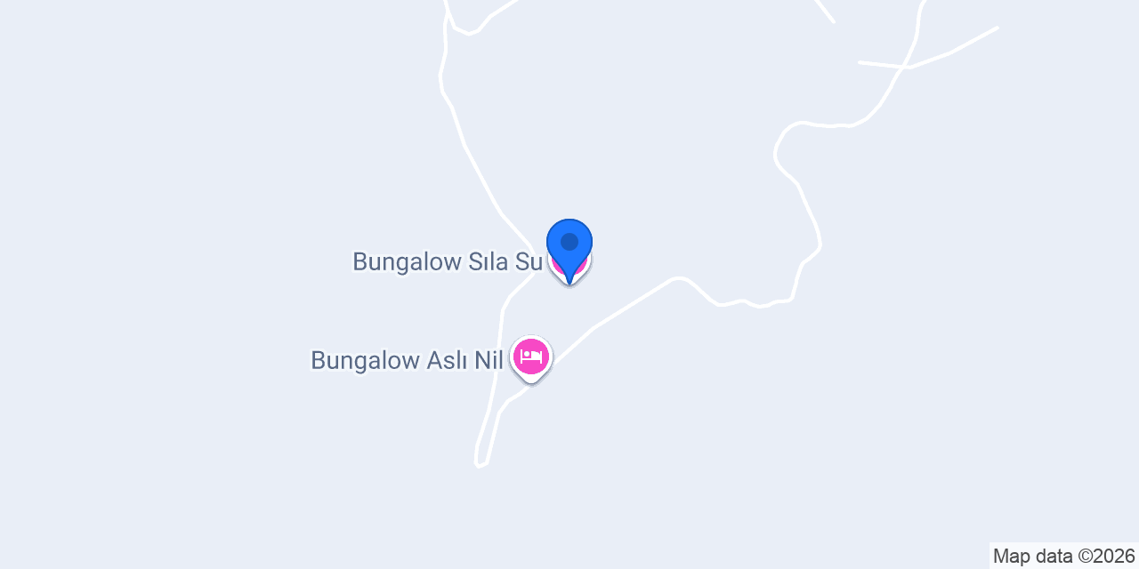 Bungalow Sıla Su konumu