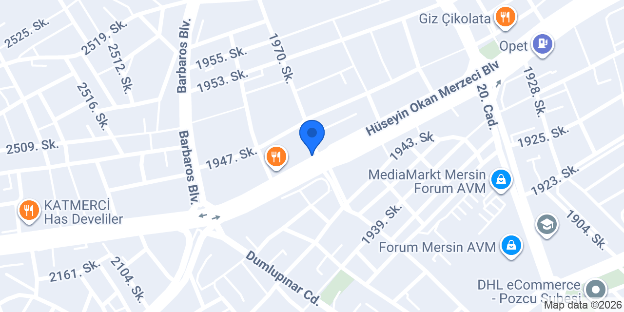 GÖZDE PİLATES STUDİO konumu