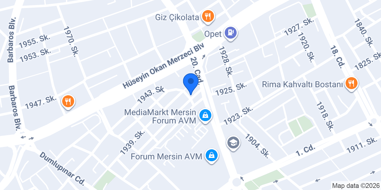 Göçer Diş polikliniği konumu