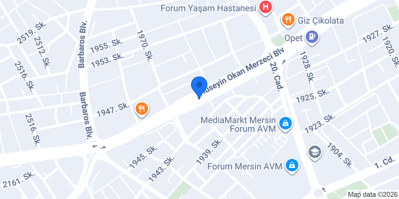 Diş Hekimi Kenan Sevi konumu