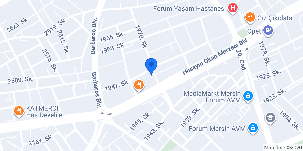 Kuaför Yusuf konumu