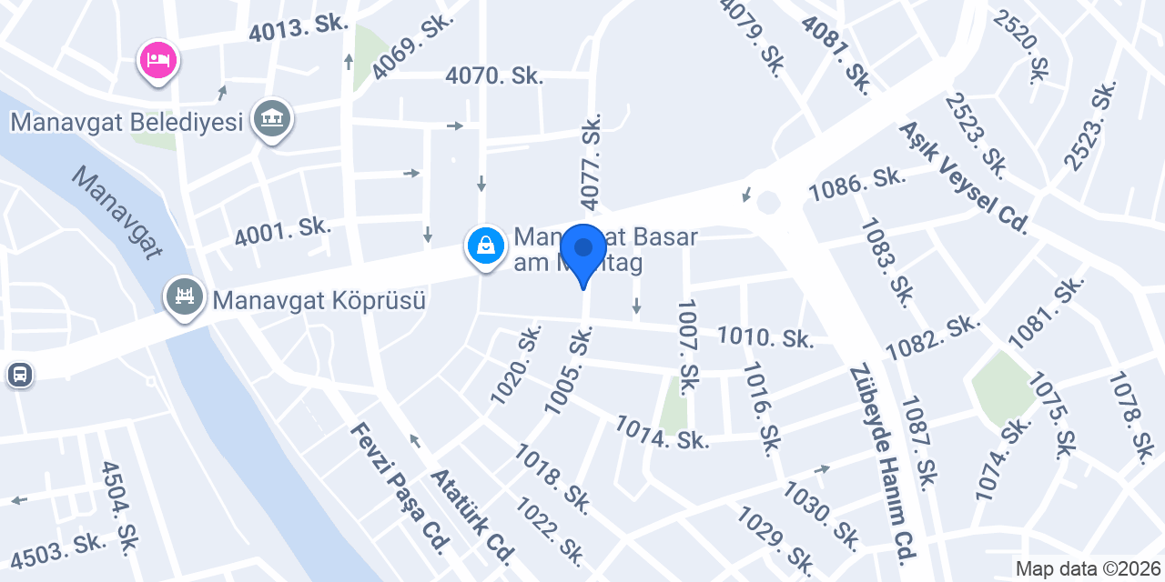 MANAVGATIM PANSİYON konumu
