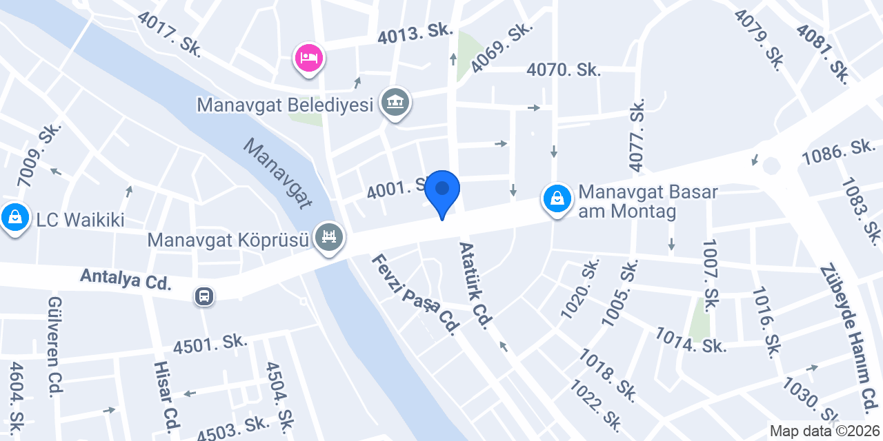 Manavgat Önlem Sigorta konumu
