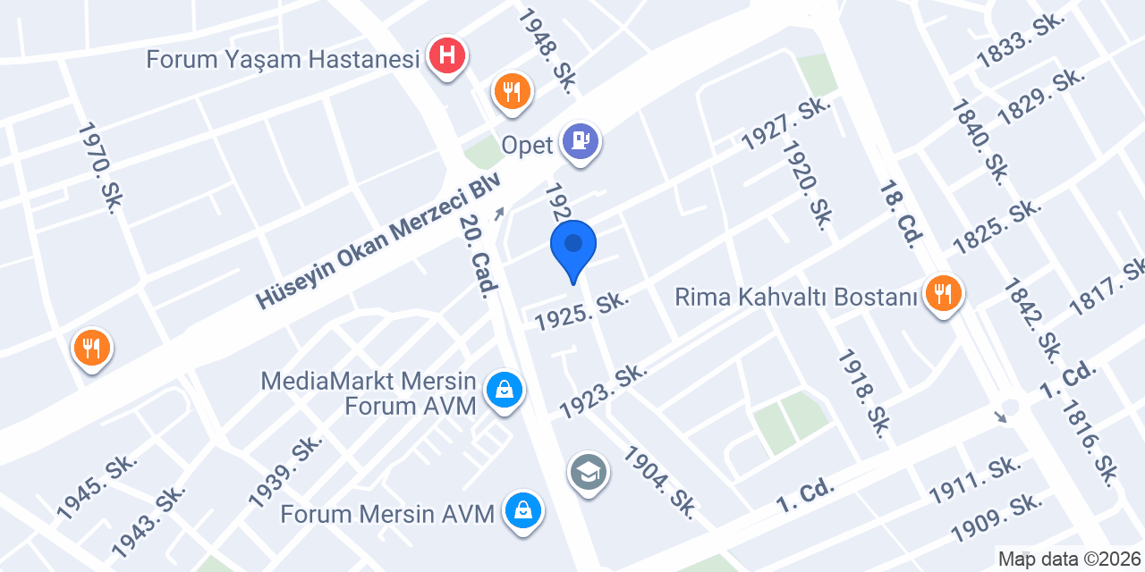 Op. Dr. Evren Aydın KBB Uzmanı konumu