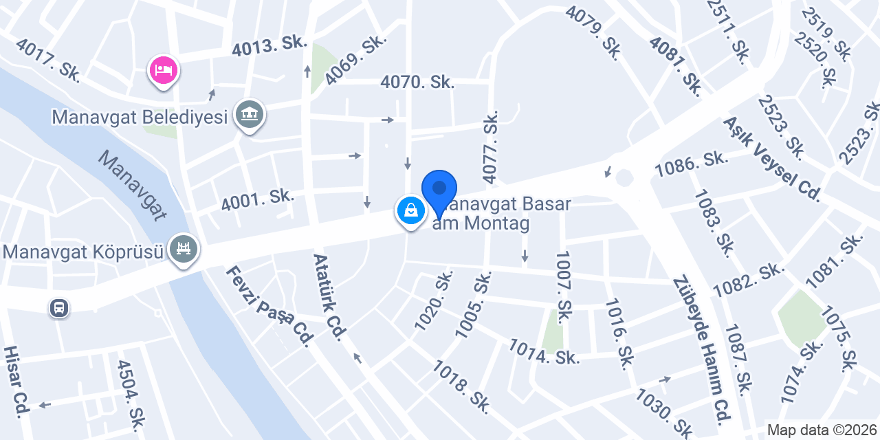 Manavgat Arda Eczanesi konumu