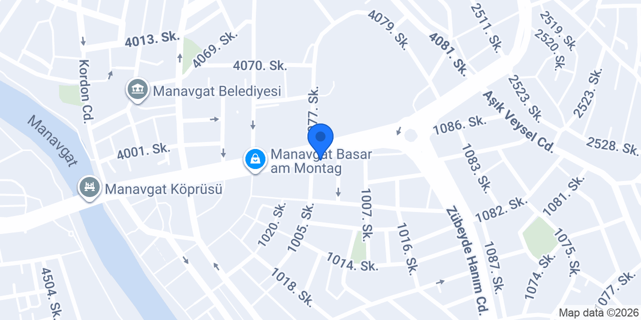 Manavgat Elit Kurs konumu
