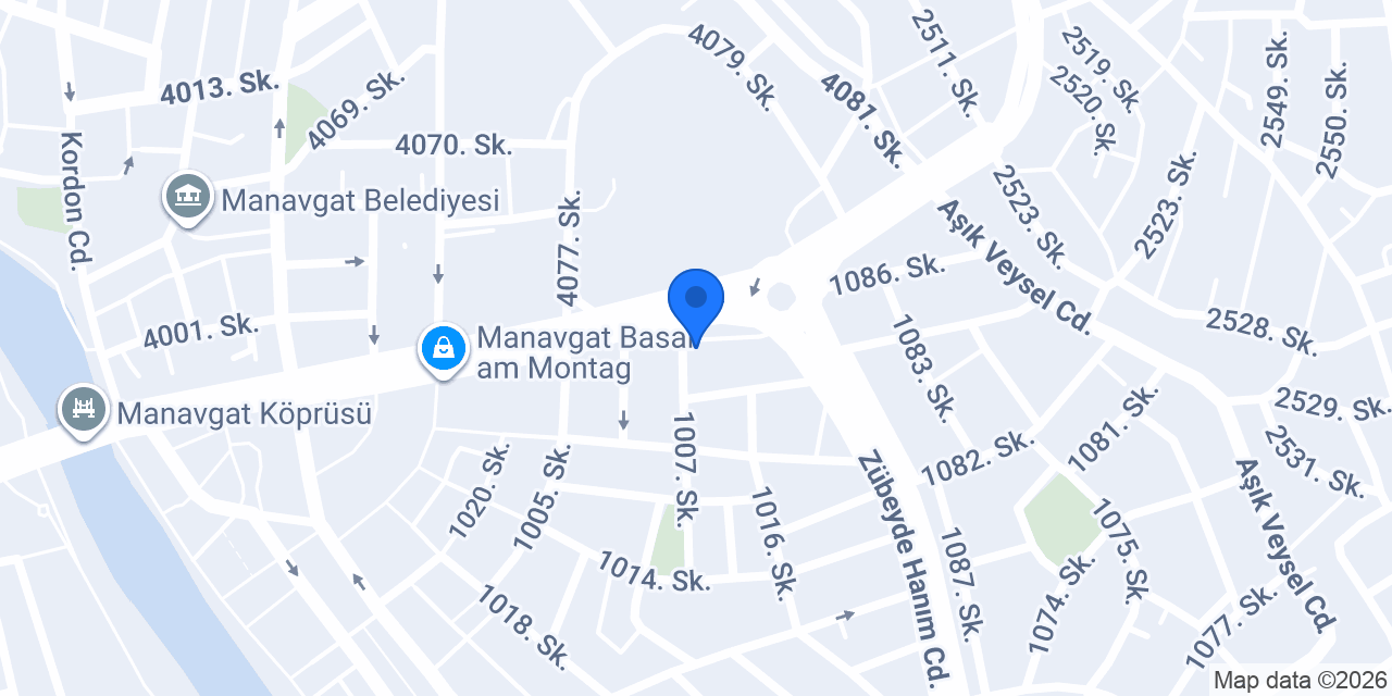 Manavgat Anadolu İmam-Hatip Lisesi konumu