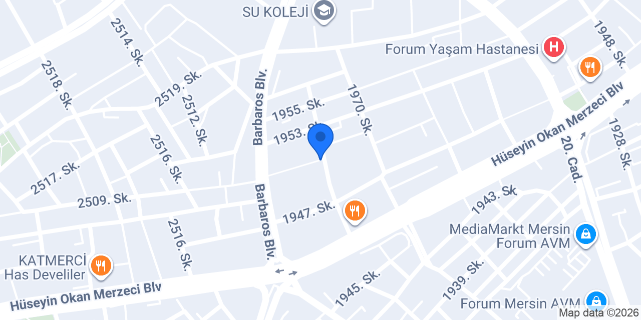 Terzi Aslı Moda evi konumu