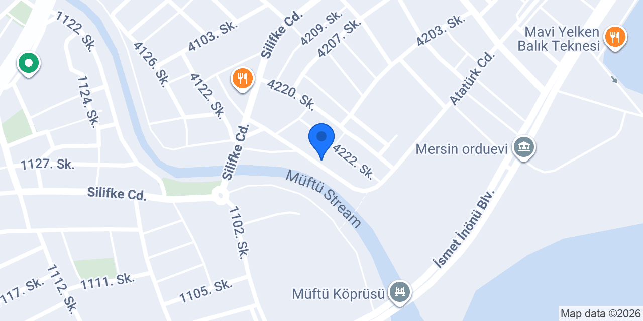 MERSİN ROTUR (REZERVASYONOFİSİM) konumu