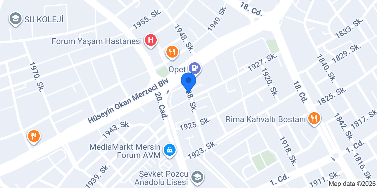 Diyetisyen Işıl Nazlıcan konumu