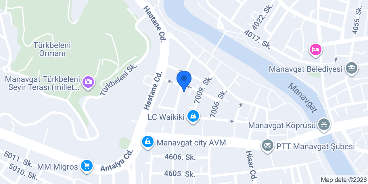 Net Sigorta Manavgat konumu