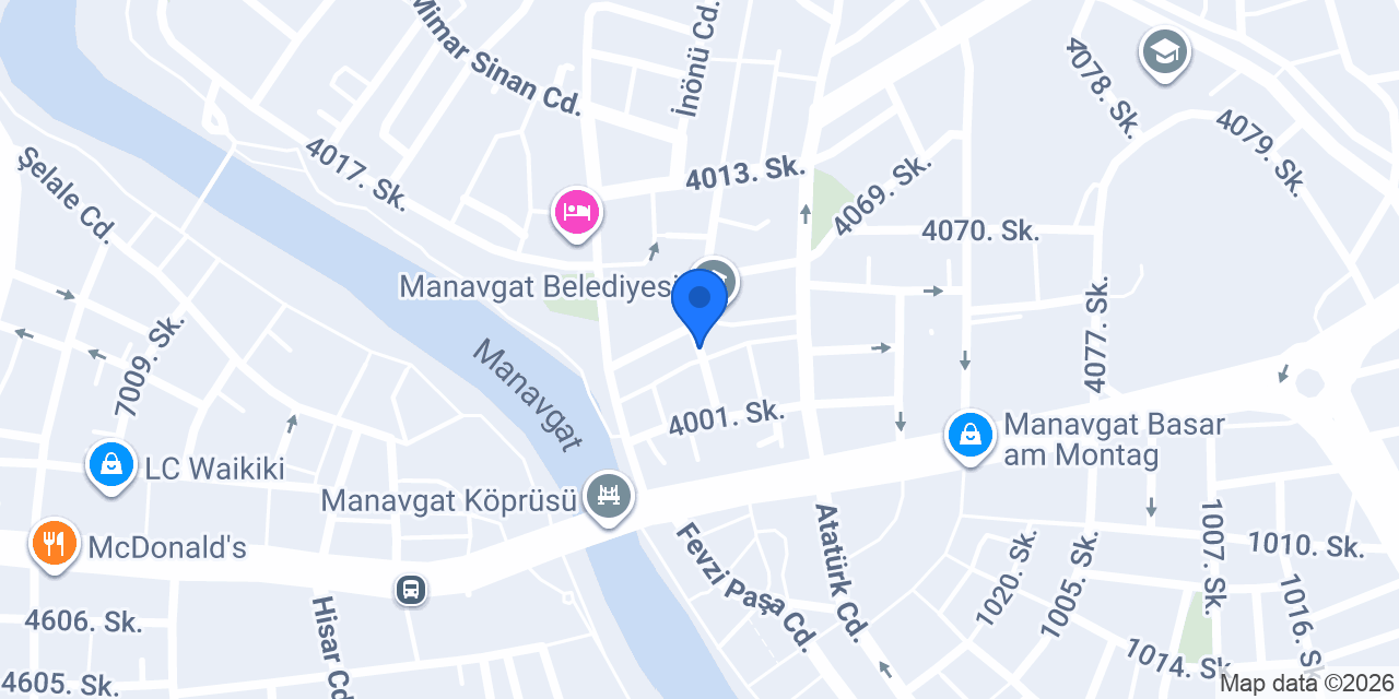 Tostçu Özgür Manavgat konumu