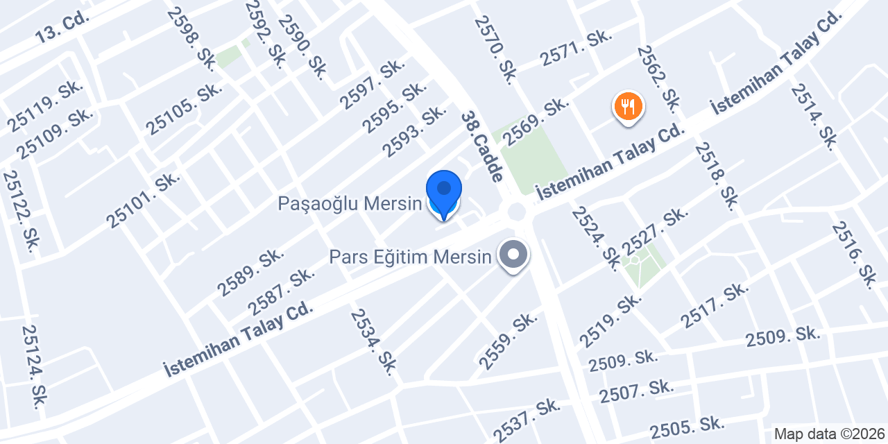 Paşaoğlu Mersin konumu