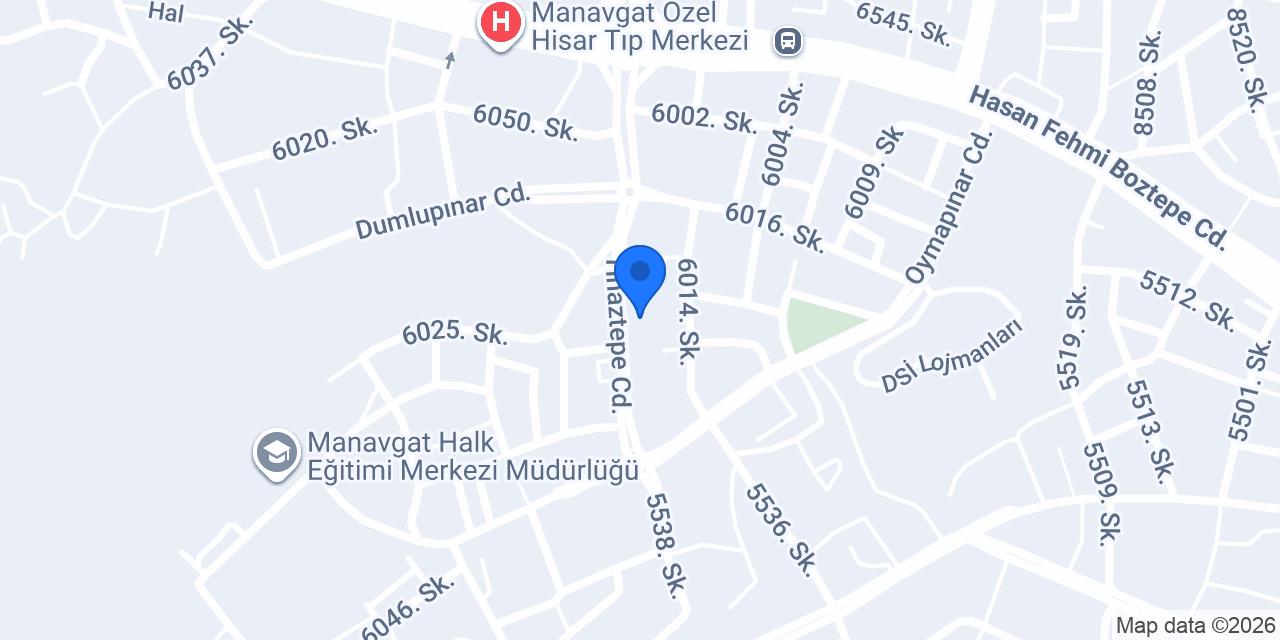 Öztürk Eczanesi konumu