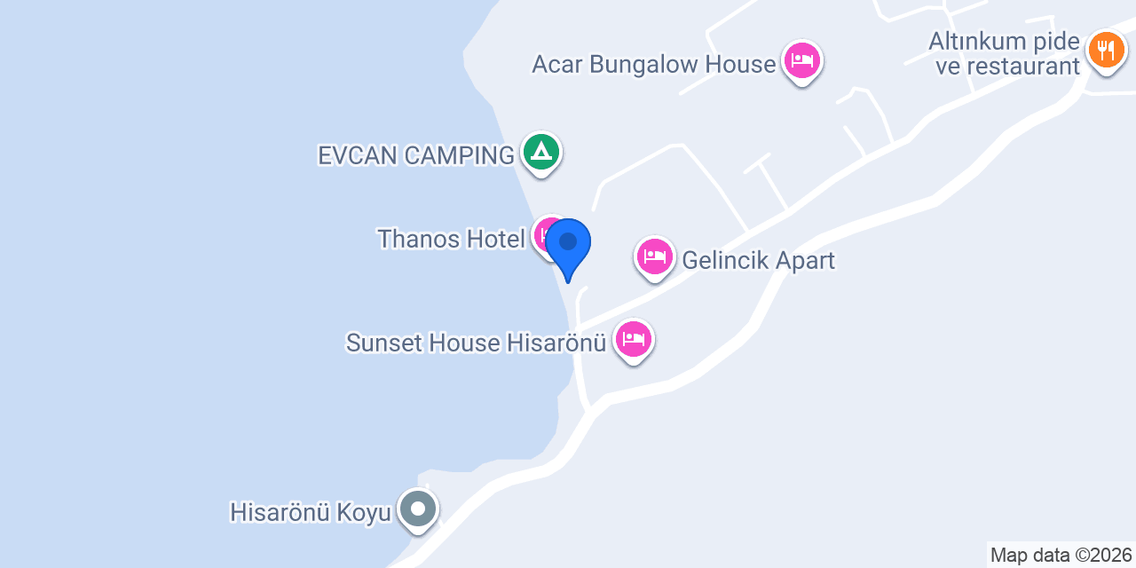 HİSAR CAMPİNG konumu