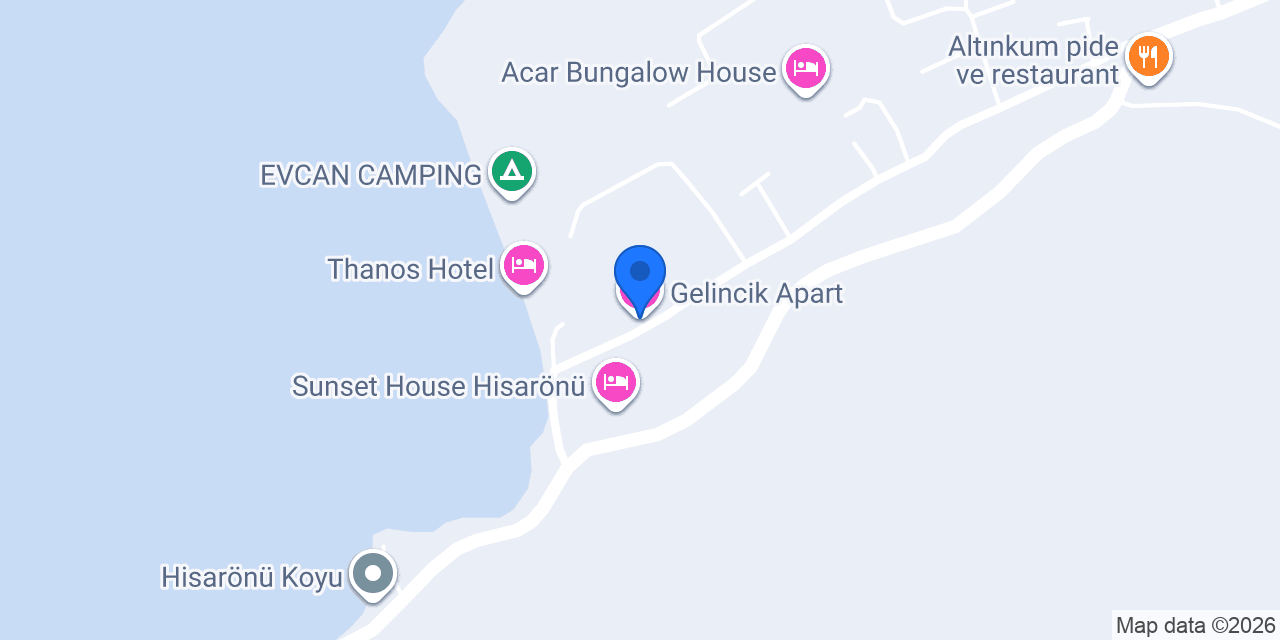 Gelincik Apart konumu