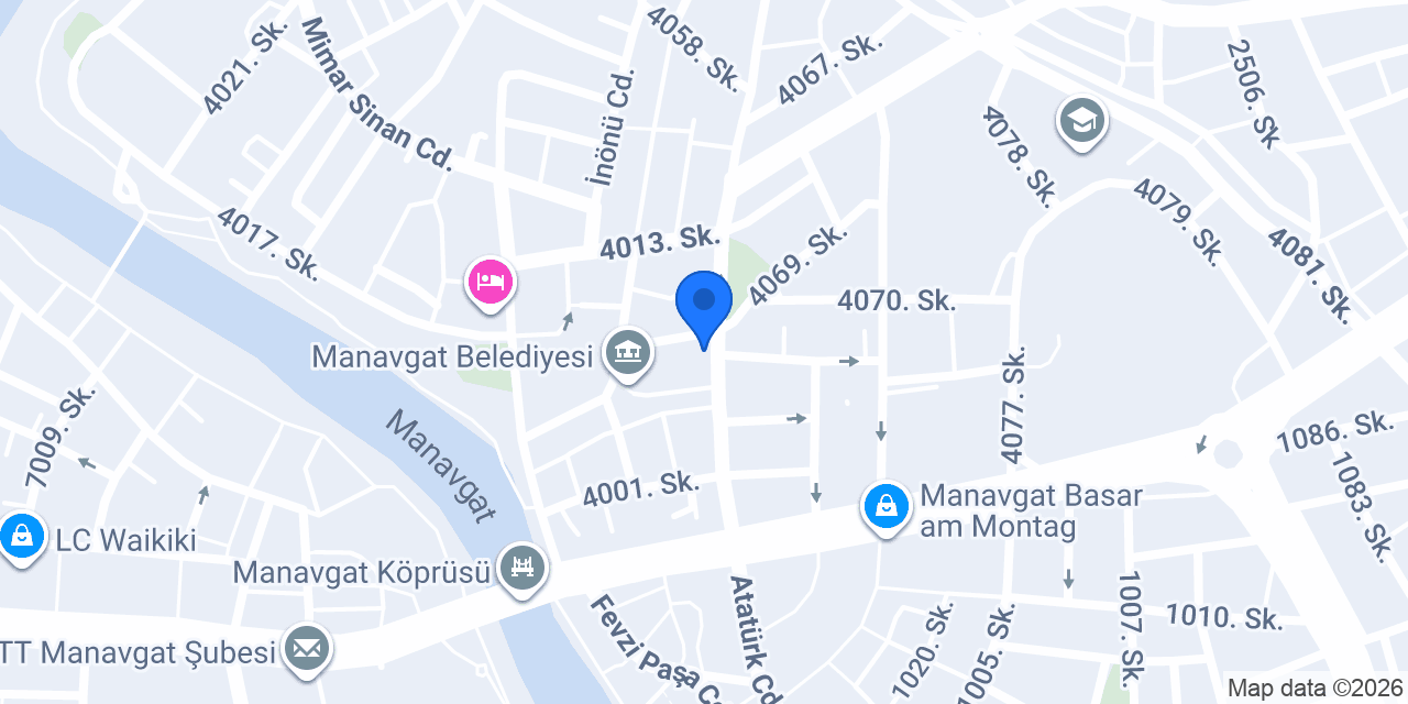 Korucu Eczanesi konumu