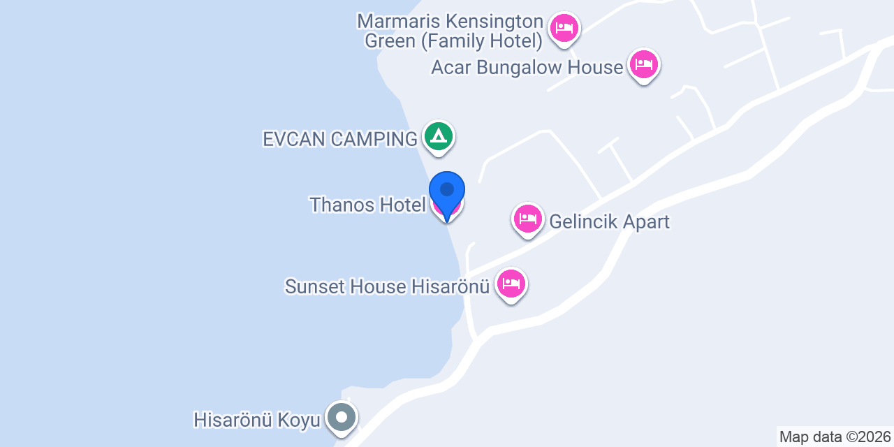 Thanos Hotel konumu