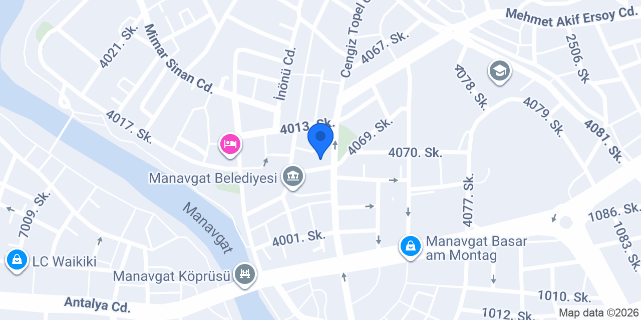 The Boss Baby Spa - MANAVGAT konumu