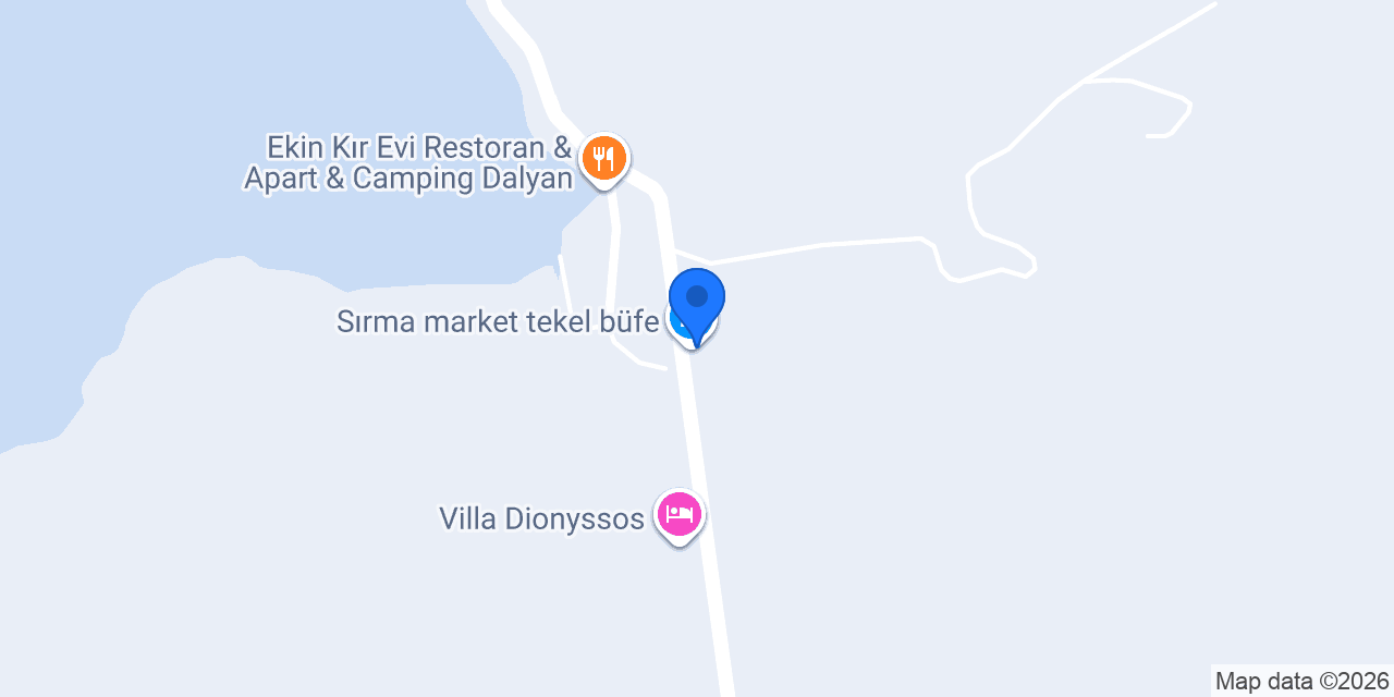 Sırma market tekel büfe konumu