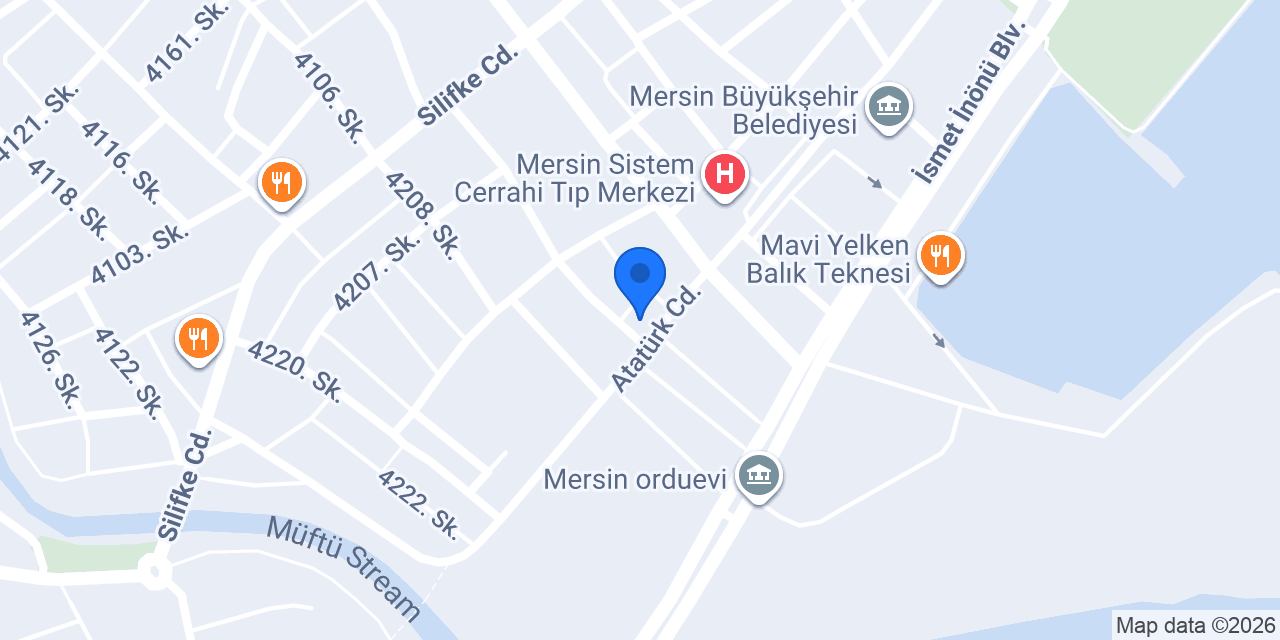 İçel Oto konumu