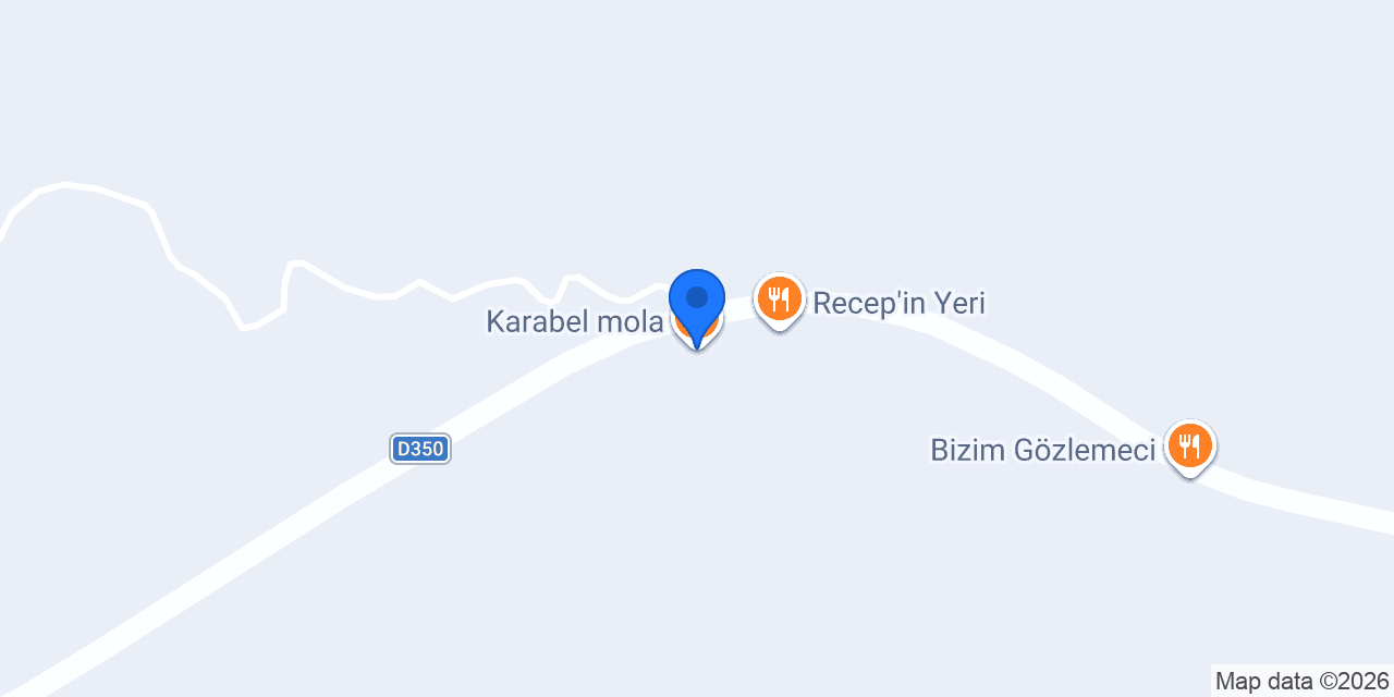 Karabel mola konumu