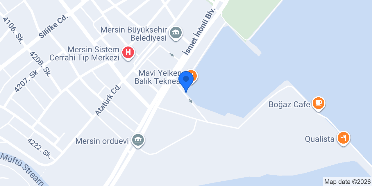 talya butik restaurant konumu