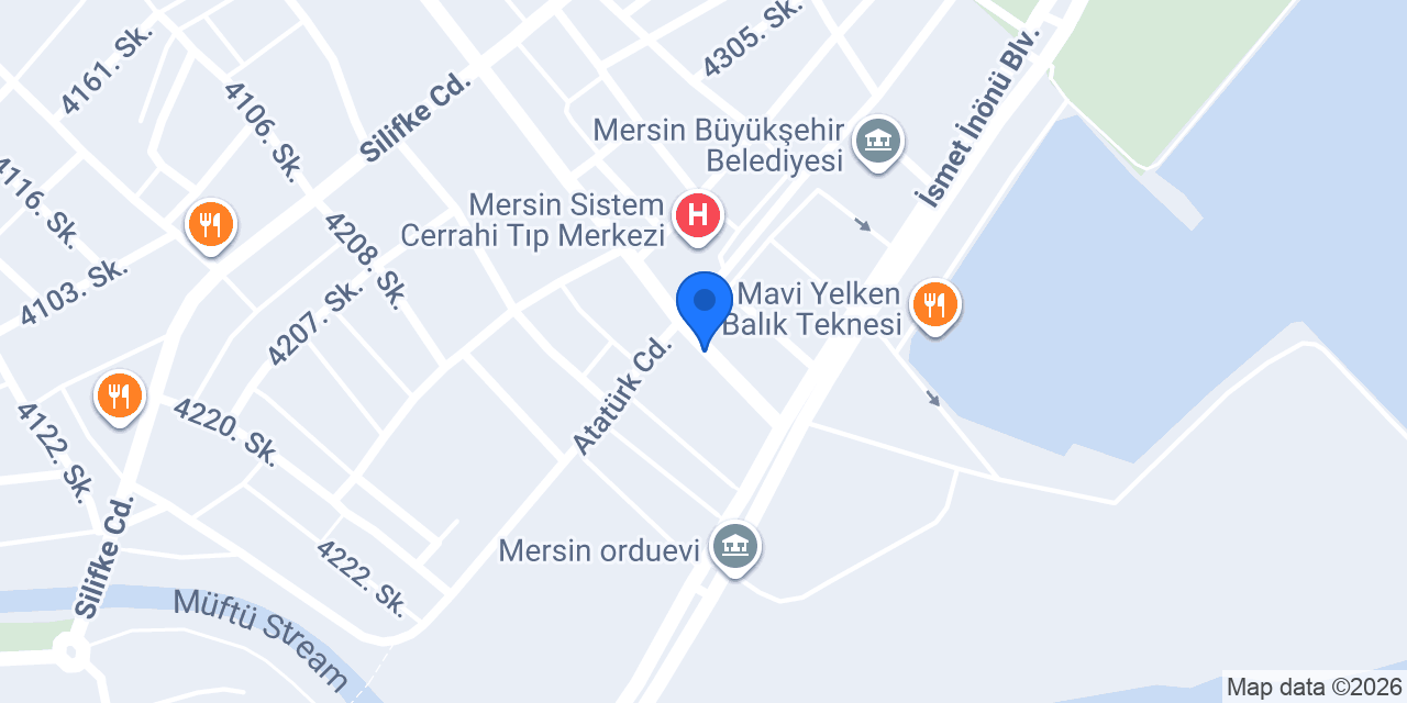 Bilgin Mobilya konumu