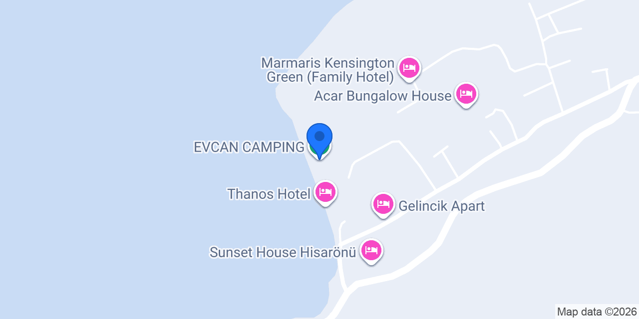 EVCAN CAMPING konumu
