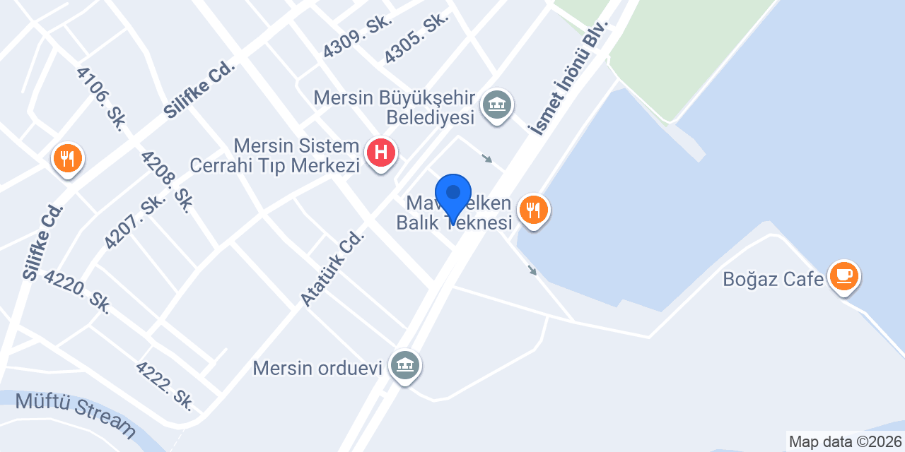 Hsbc-mersin Şubesi konumu