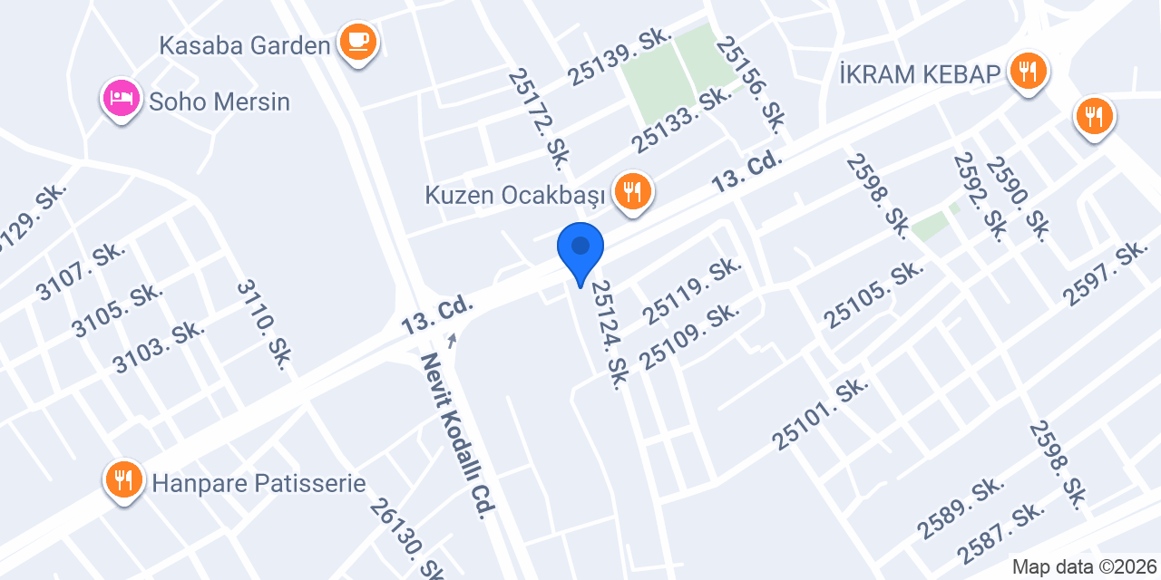 13. CADDE BALIK RESTORANT konumu