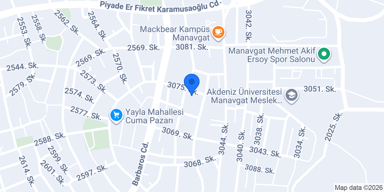 Pelin Öz Eczanesi konumu