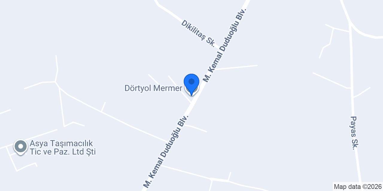 Dörtyol Mermer konumu