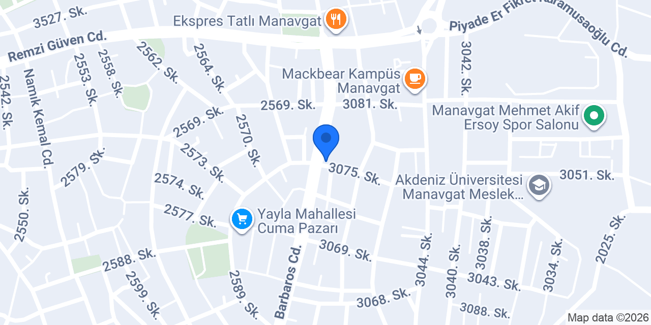 Özkanlar Oyuncak konumu
