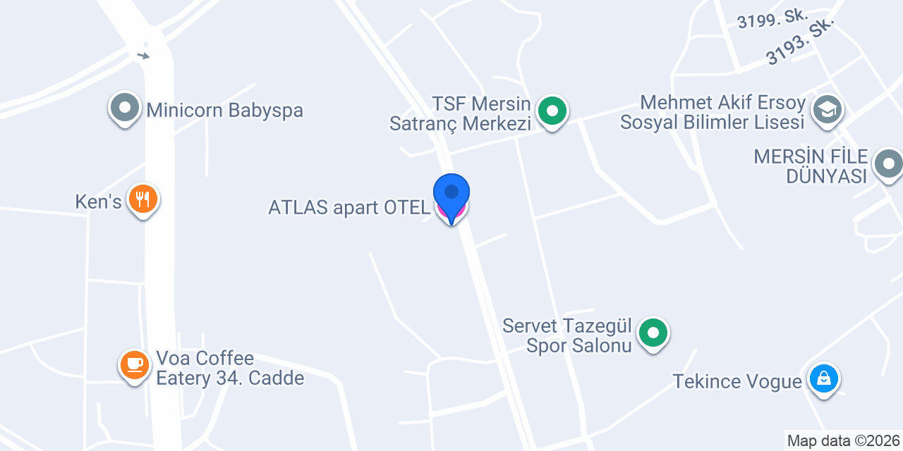 ATLAS apart OTEL konumu