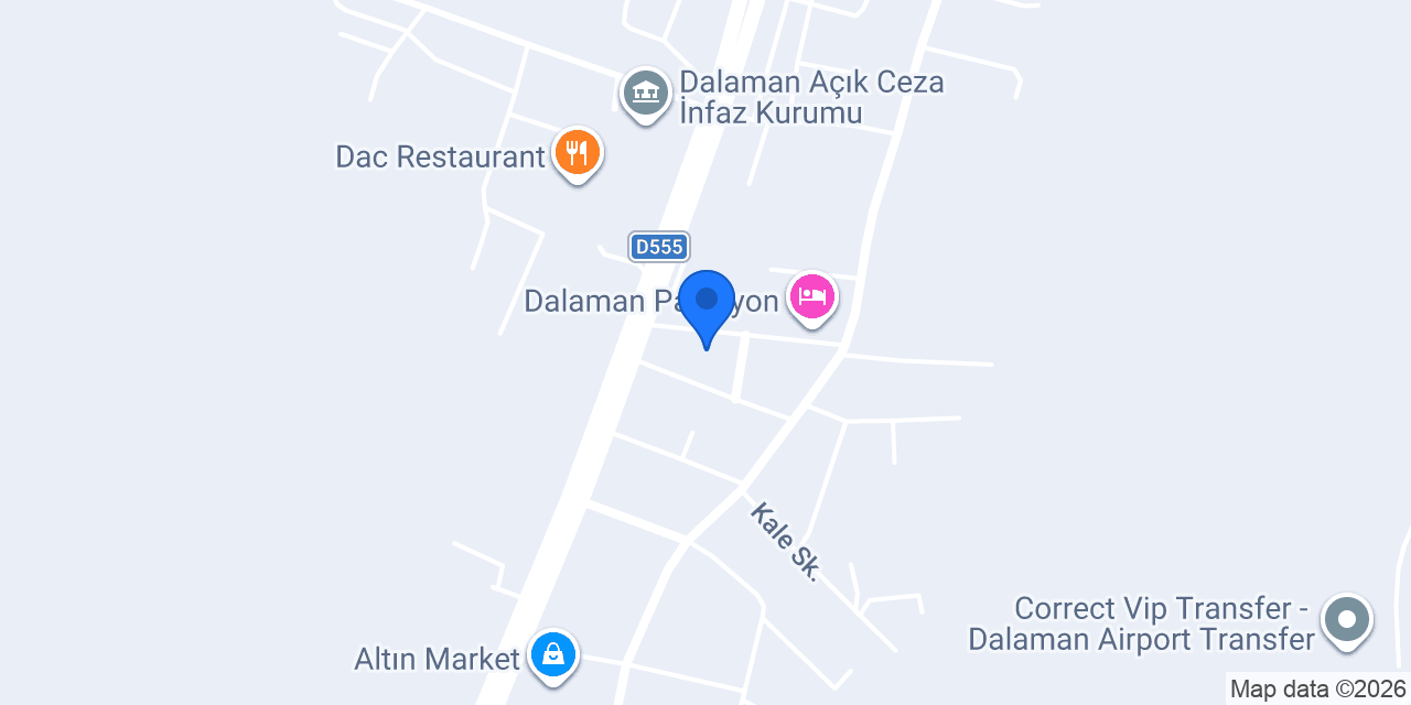 Azdemirler Apart Dalaman konumu