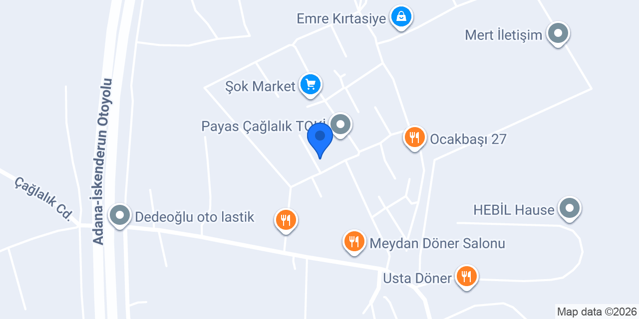 SALON MELEK BAYAN KUAFÖRU konumu