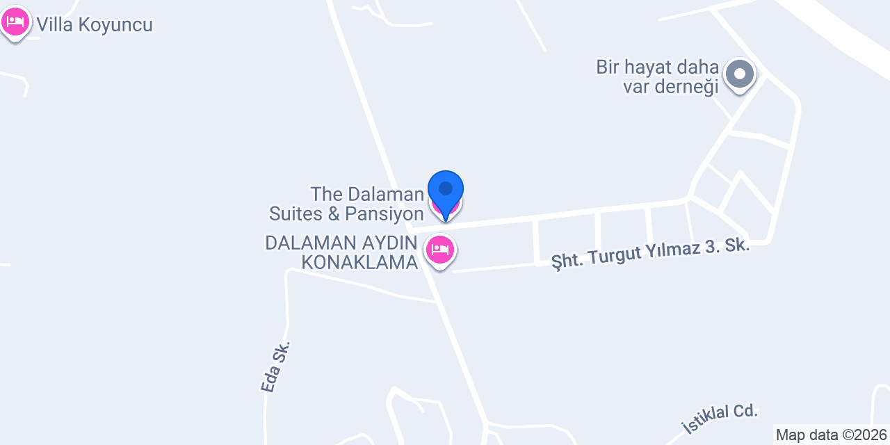 The Dalaman Suites & Pansiyon konumu